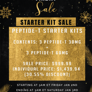 9th Day of Christmas - Peptide-T Starter Kit